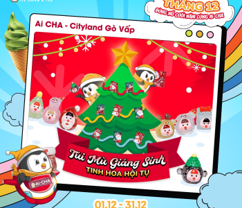 Giáng Sinh Ấp Áp Tại Ai-CHA GÒ VẤP